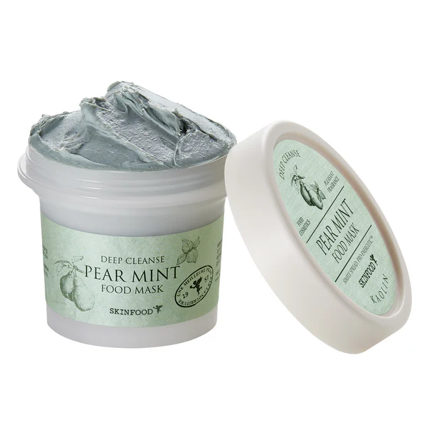 Skinfood-Pear-Mint-Food-Mask_grande SKINFOOD - Pear Mint Food Mask - 120g - Image 1