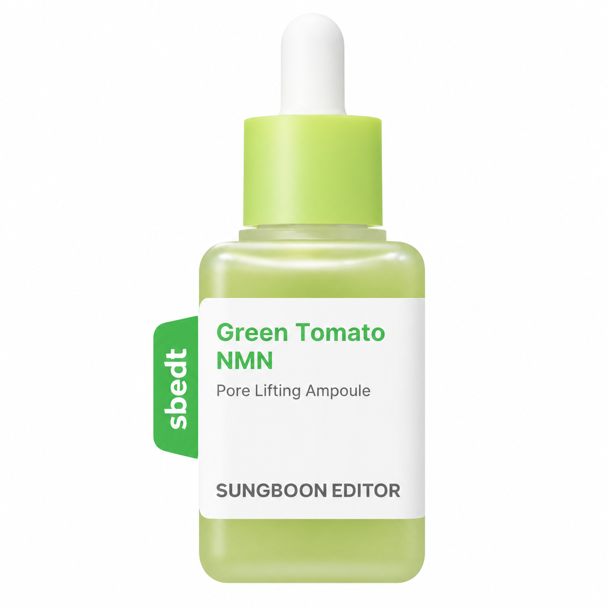 Sungboon-Editor-Green-Tomato-NMN-Pore-Lifting-Ampoule-40ml Sungboon Editor - Green Tomato NMN Pore Lifting Ampoule, 40ml - Image 1
