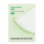 Sungboon Editor - Green Tomato NMN Pore Lifting Ampoule Mask, 10 Sheets