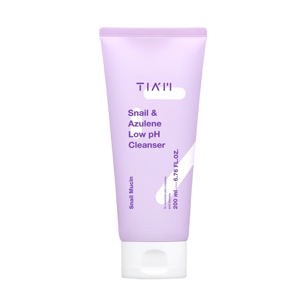 TIAM-Snail-_-Azulene-Low-pH-Cleanser-PURESEOUL-UK-KBeauty-Shop TIA'M - Snail & Azulene Low pH Cleanser, 200ml - Image 1