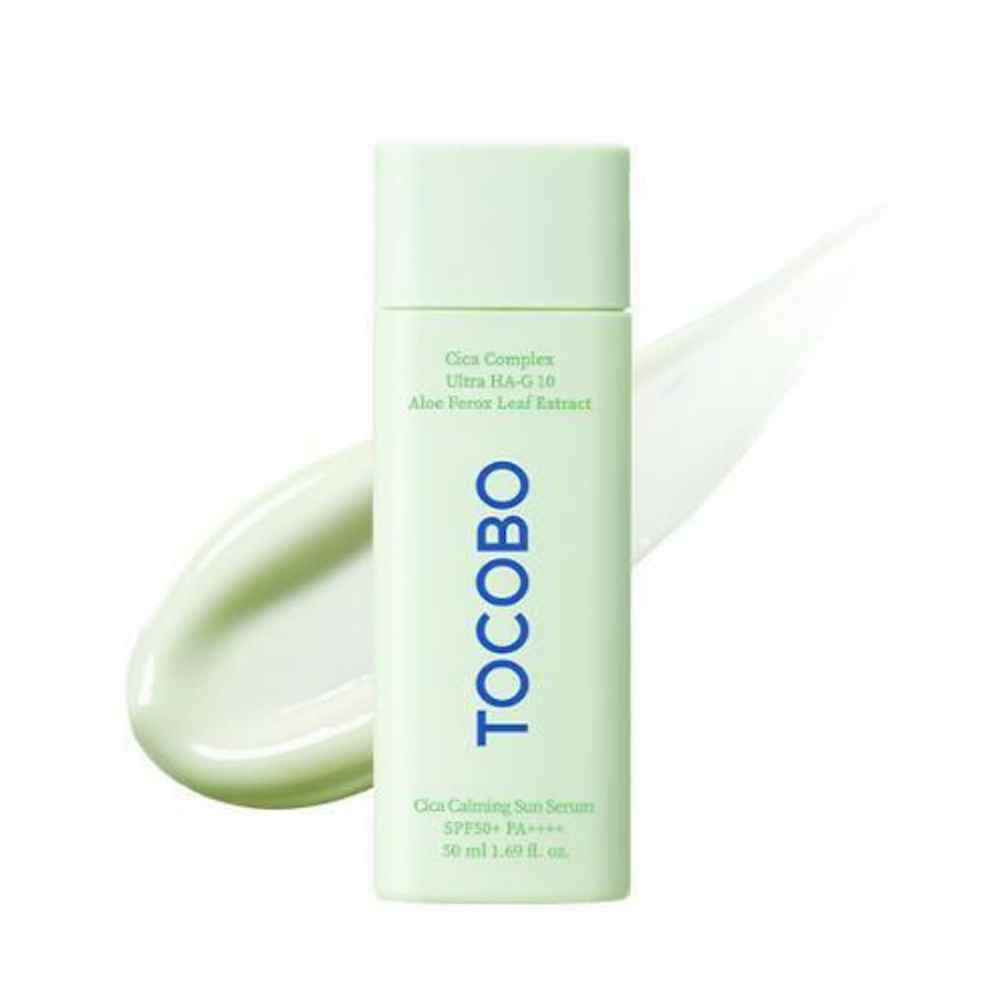 TOCOBO-CICA-CALMING-SUN-SERUM-50ML-SPF50-PA TOCOBO - Cica Calming Sun Serum SPF50+ PA++++ - 50ml - Image 1