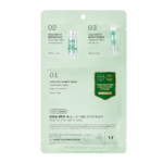 VT Cosmetic - Cica Reti-A All In One 3 Step Mask, 1.5g + 1.5g + 25g