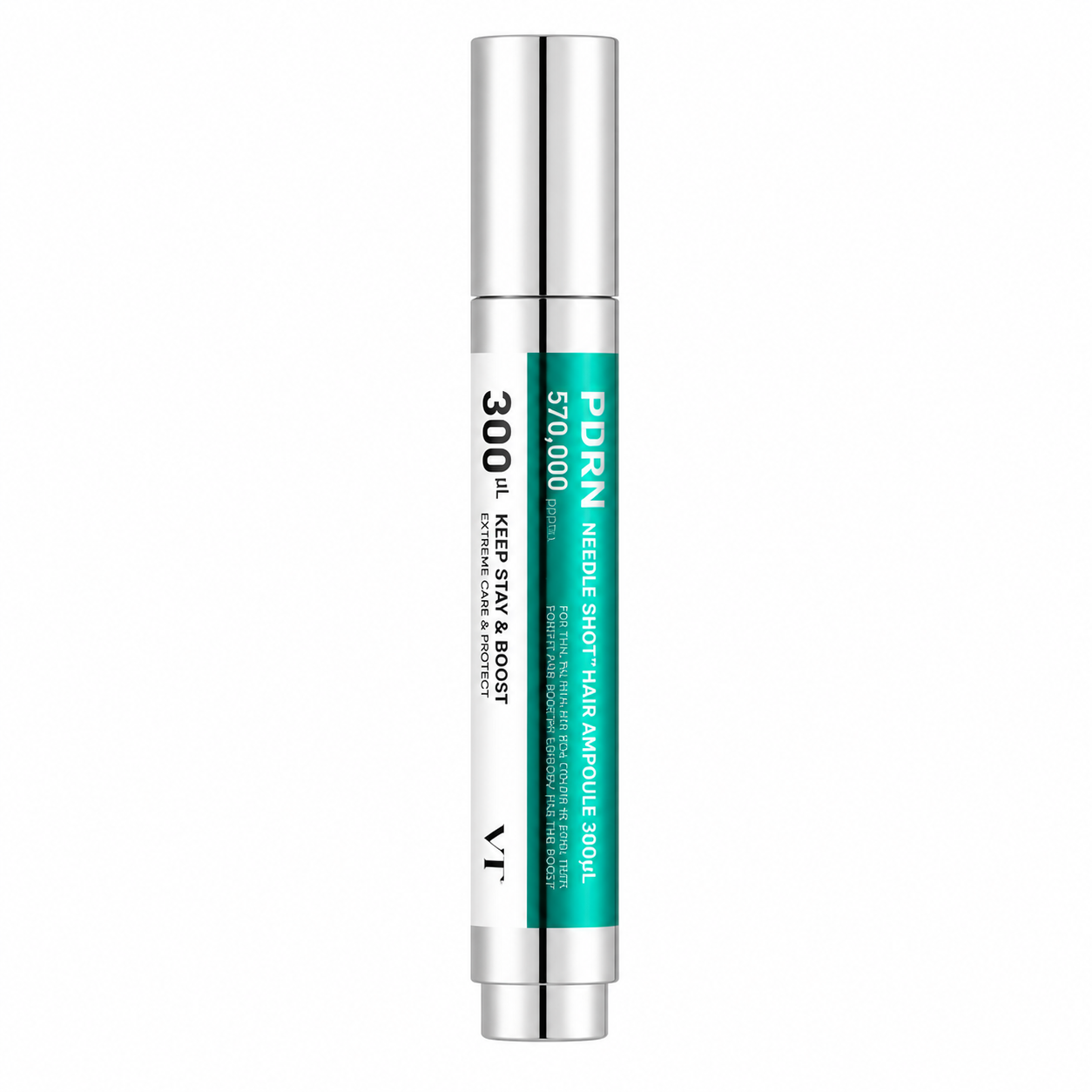 VT-Cosmetic-PDRN-Reedle-Shot-Hair-Ampoule-300dL-15g VT Cosmetic - PDRN Reedle Shot Hair Ampoule 300dL, 15ml - Image 1