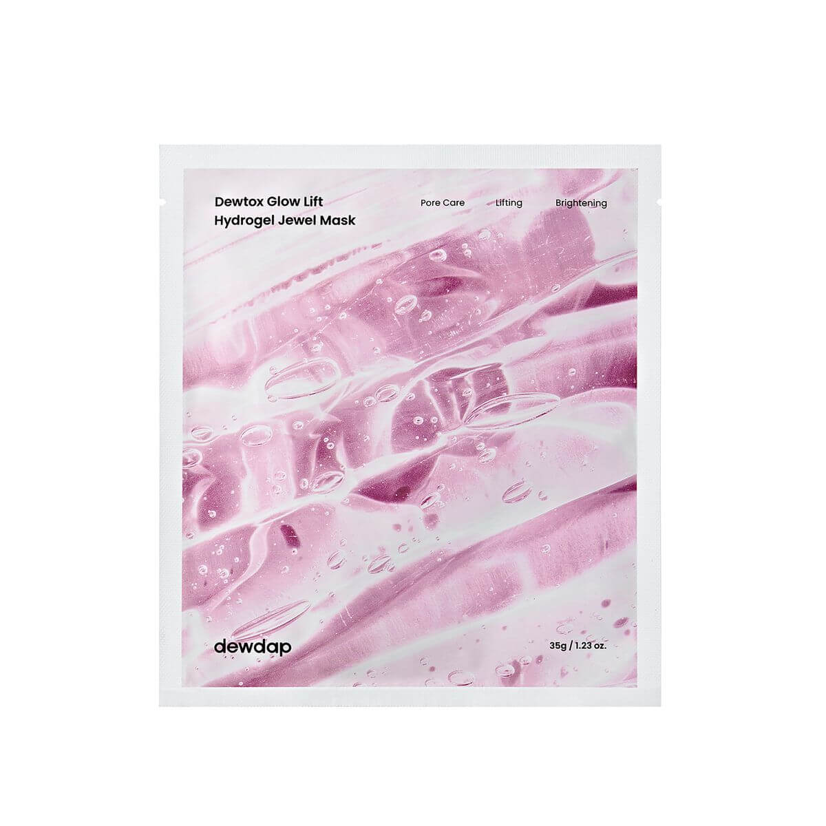 WdwxvtfepE20250727011110 DEWDAP - Dewtox Glow Lift Hydrogel Jewel Mask, 1ea, 35g - Image 1