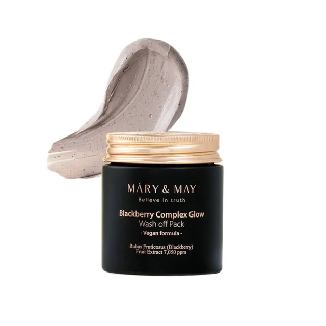 XXL_p0216704396 Mary & May - Blackberry Complex Glow Wash Off Pack, 125g - Image 1