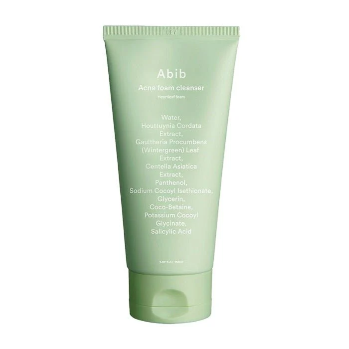 abib_20spuma_20de_20curatare_f2443765-ce7a-414d-b38e-03636562a57d Abib - Acne Foam Cleanser Heartleaf Foam, 150ml - Image 1