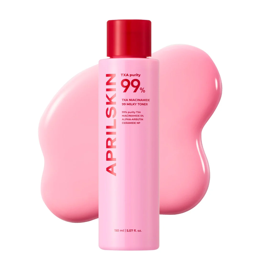 aprilskin-txa-niacinamide-99-pink-milky-toner_8800256119486_DarBeauty APRILSKIN - TXA Niacinamide 99 Milky Toner, 150ml - Image 1