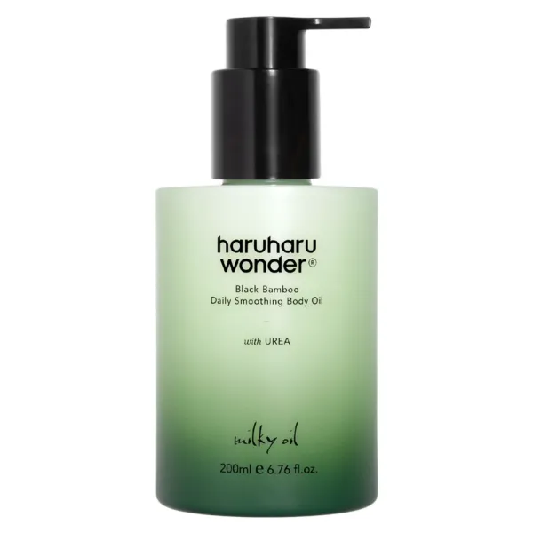 black-bamboo-daily-soothing-body-oil-200ml Haruharu Wonder - Black Bamboo Daily Soothing Body Oil, 200ml - Image 1