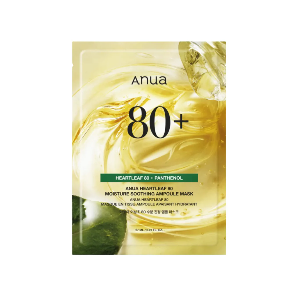 c4b48ec5-92d1-447c-bbfc-b8e545706f10_1024x1024 Anua - Heartleaf 80 Moisture Soothing Ampoule Mask, 1pc - Image 1