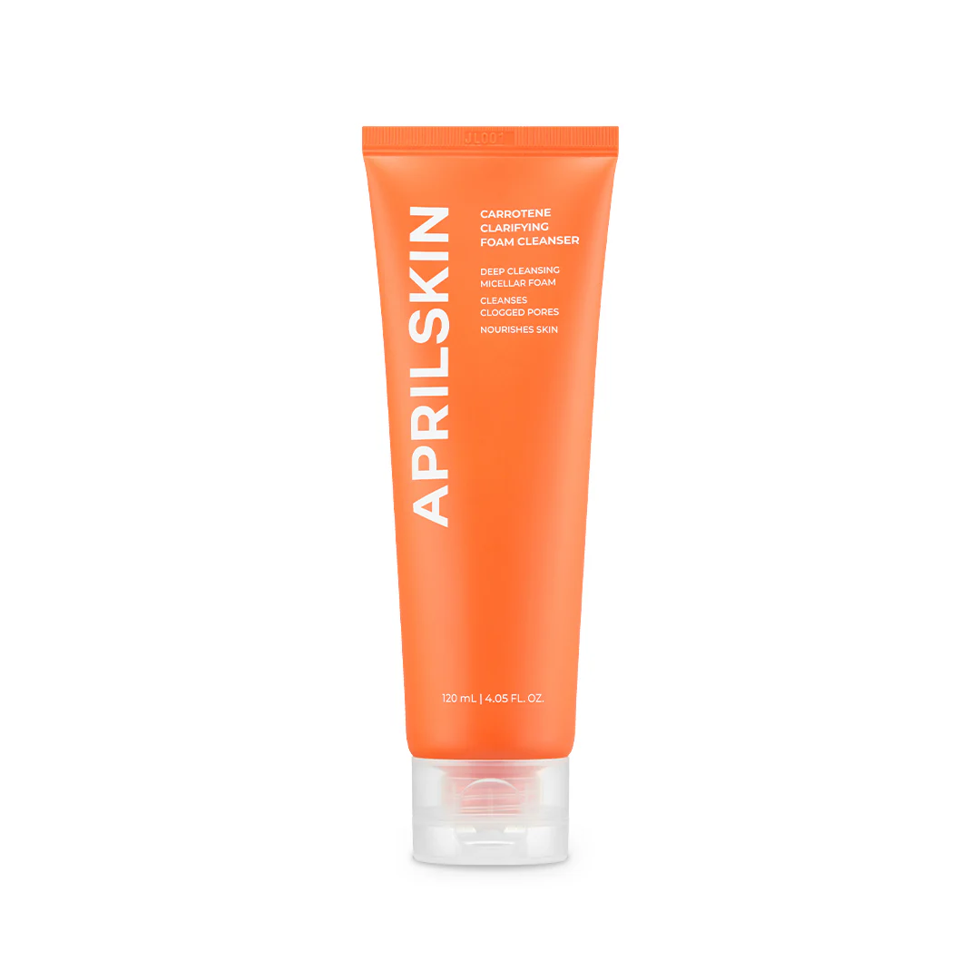 carrotene_foam APRILSKIN - Carrotene Clarifying Foam Cleanser, 120ml - Image 1