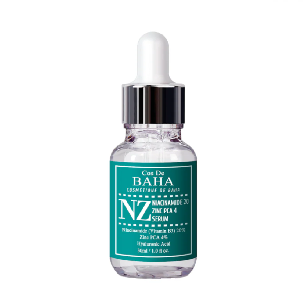 cos-de-baha-nz-niacinamide-20-zinc-pca-4-serum-30ml-atelier-de-glow Cos De BAHA - Niacinamide 20 Serum (NZ), 30ml - Image 1