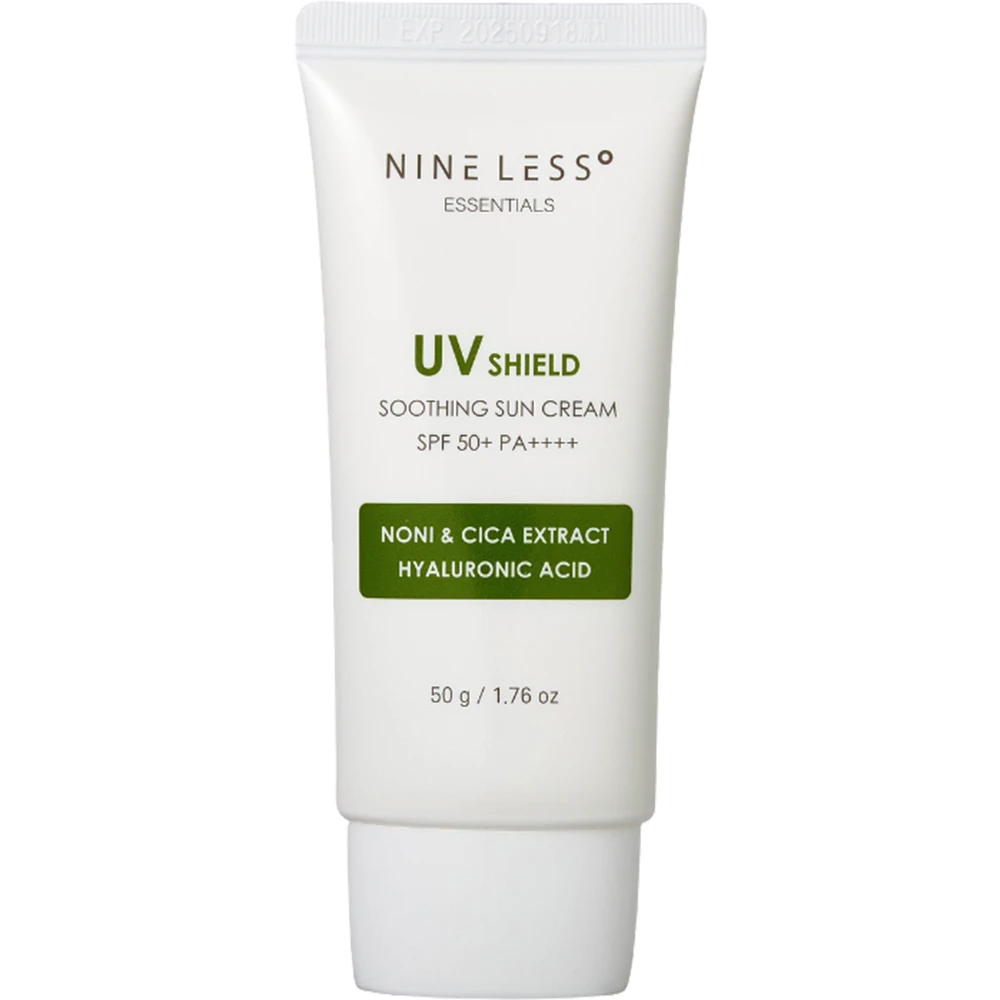 essentials-uv-shield-shoothing-sun-crema-de-fata-spf-50-pa-50-gr_26630_1_1729675135 NINE LESS - Essentials UV Shield Soothing Sun Cream SPF 50+/PA++++ 50g - Image 1