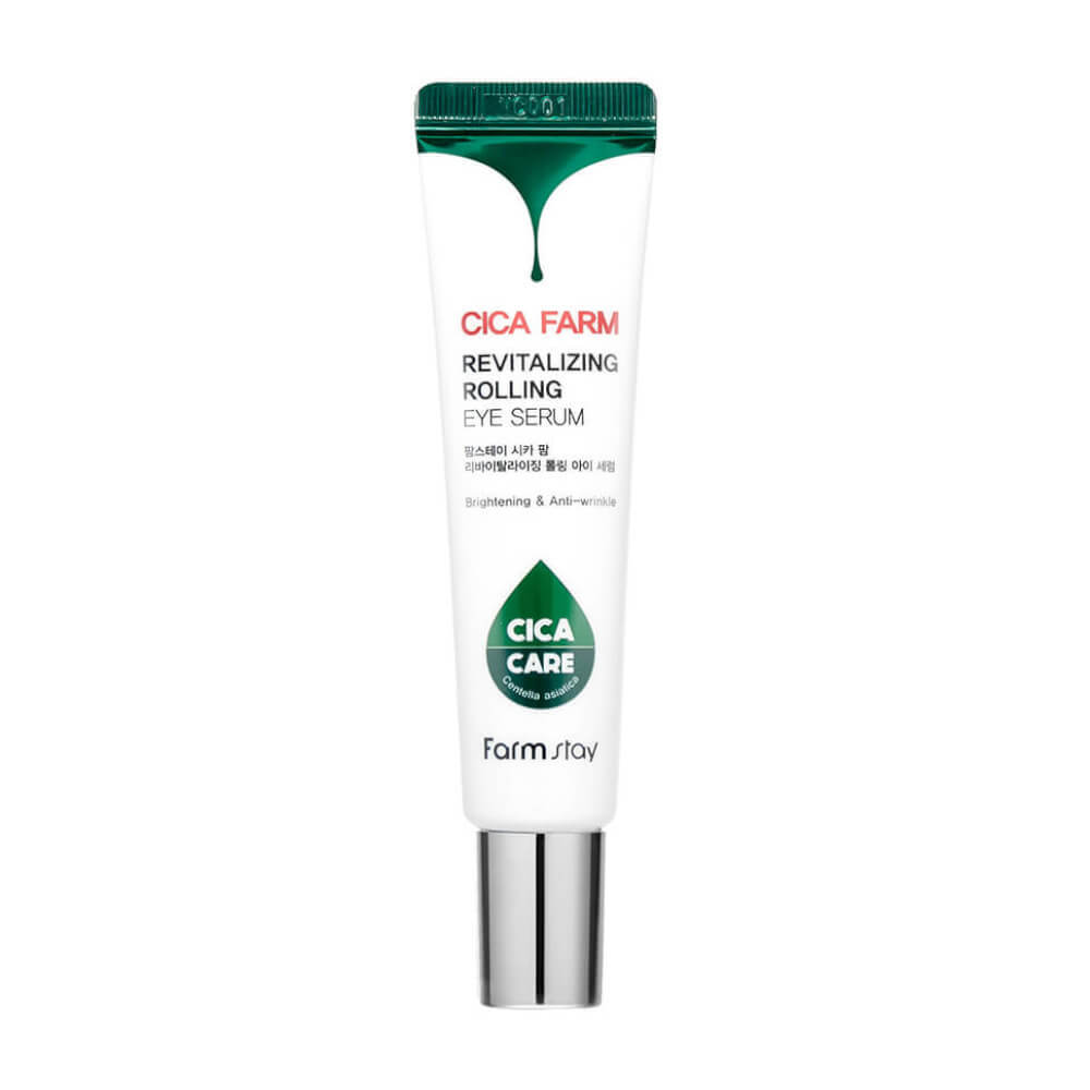 farmstay-cica-farm-revitalizing-rollin-serum Farmstay - Cica Farm Revitalizing Rolling Eye Serum, 25ml - Image 1