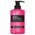 KUNDAL – Honey & Macadamia Pure Body Lotion, Citrus & Basil, 500ml