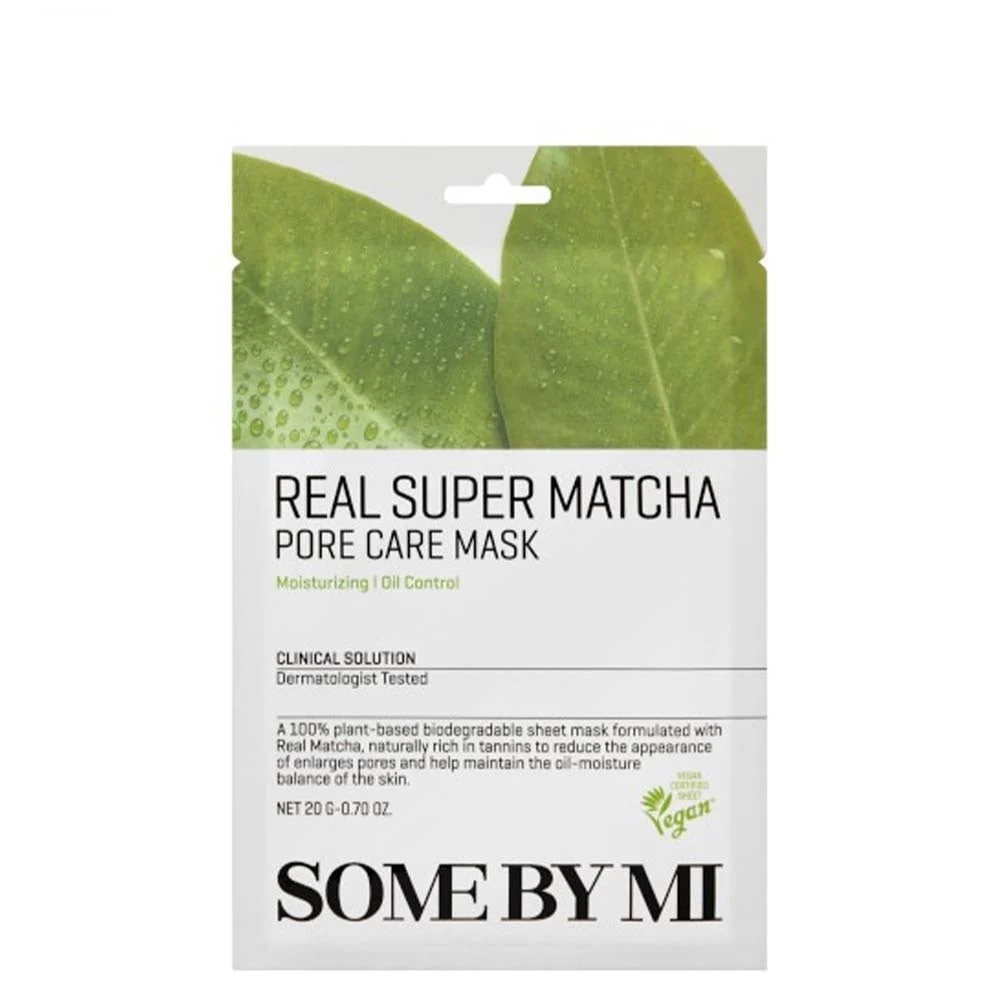 image-8 SOME BY MI - Real Super Matcha Pore Care Mask - 1pc - Image 1
