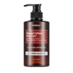 KUNDAL – Caffeine Shampoo, Cherry Blossom, 500ml
