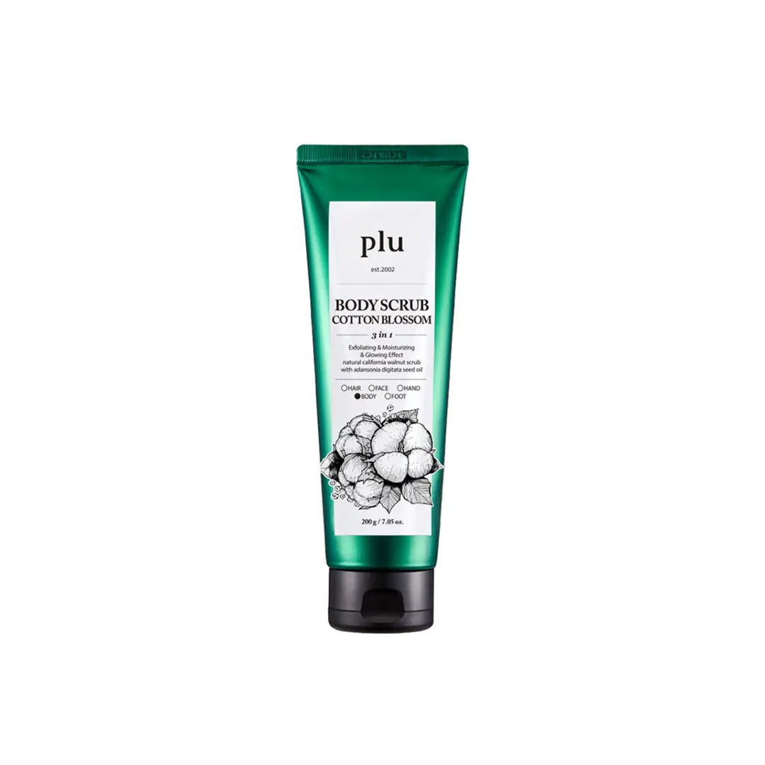 plu-original-body-scrub-cotton-blossom-200-gr-pamuk-cicekli-vucut-peelingi-e-ticaret plu - Original Body Scrub Cotton Blossom, 200g - Image 1