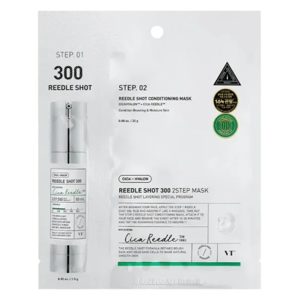 reedle-shot-100-2-step-mask VT Cosmetics - Reedle Shot 300 2-Step Mask, 1pc - Image 1