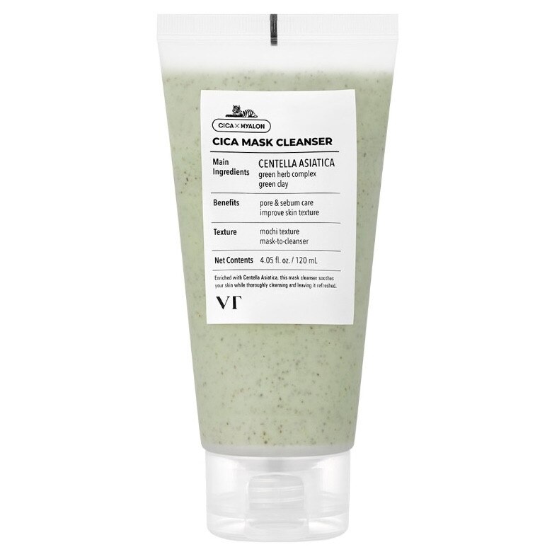 res_25e4d5fa1858b89f22e3b8d0e9694ad8 VT Cosmetics - Cica Mask Cleanser, 120ml - Image 1