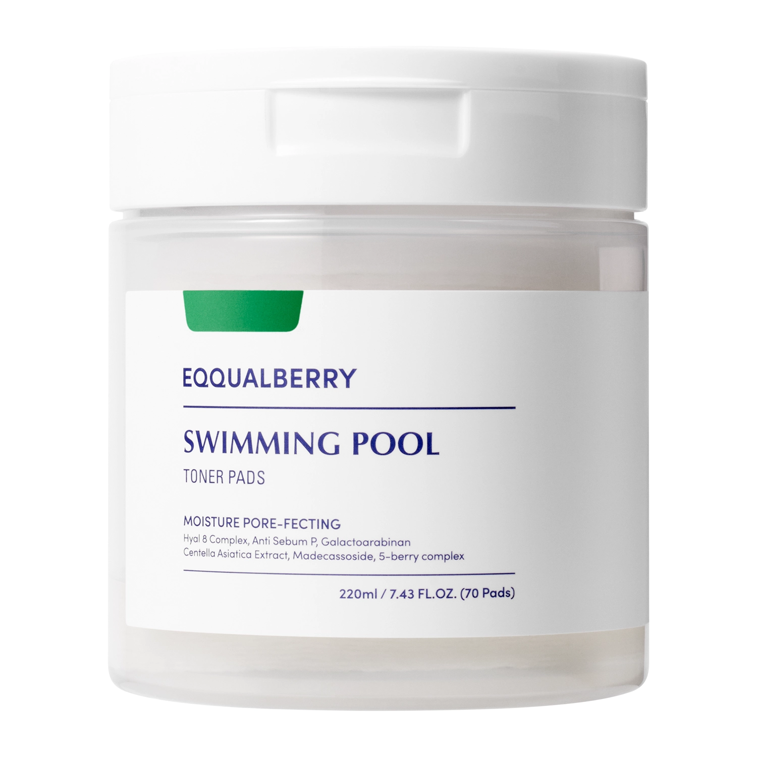 rum_pl_EQQUALBERRY-Swimming-Pool-Toner-Pads-Plasturi-hidratante-pentru-fata-70-buc-220-ml-24394_1 Eqqualberry - Swimming Pool Toner Pad, 220ml/70pads - Image 1