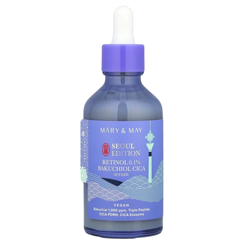 s-l1600_1da1e666-ac80-45a9-99a9-2518261bbf03 Mary & May - Retinol 0.1% Bakuchiol Cica Serum, 80ml - Image 1