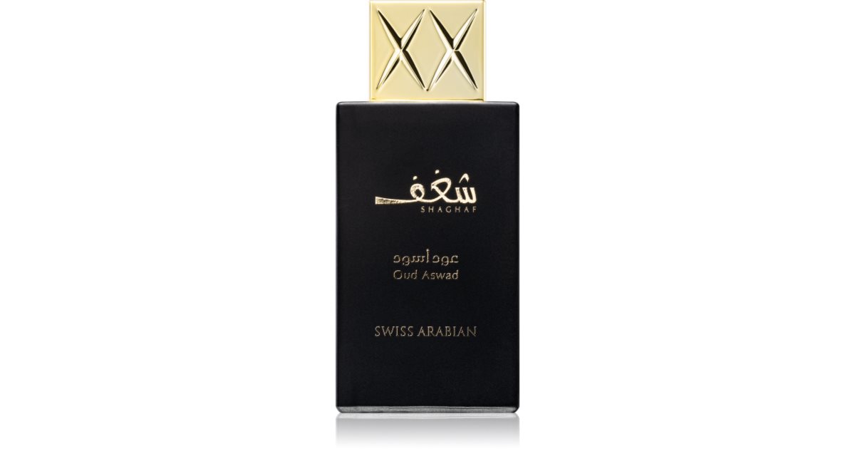 shaghaf-oud-aswad___191023 Swiss Arabian – Shaghaf Oud Aswad Eau De Parfum 75ml TESTER - Image 1