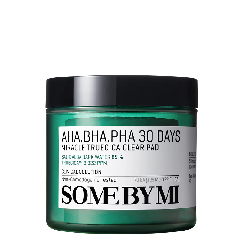 some-by-mi-aha-bha-pha-miracle-truecica-clear-pad-boniik SOME BY MI - AHA-BHA-PHA 30days Miracle Truecica Clear Pad - 70 pad - Image 1