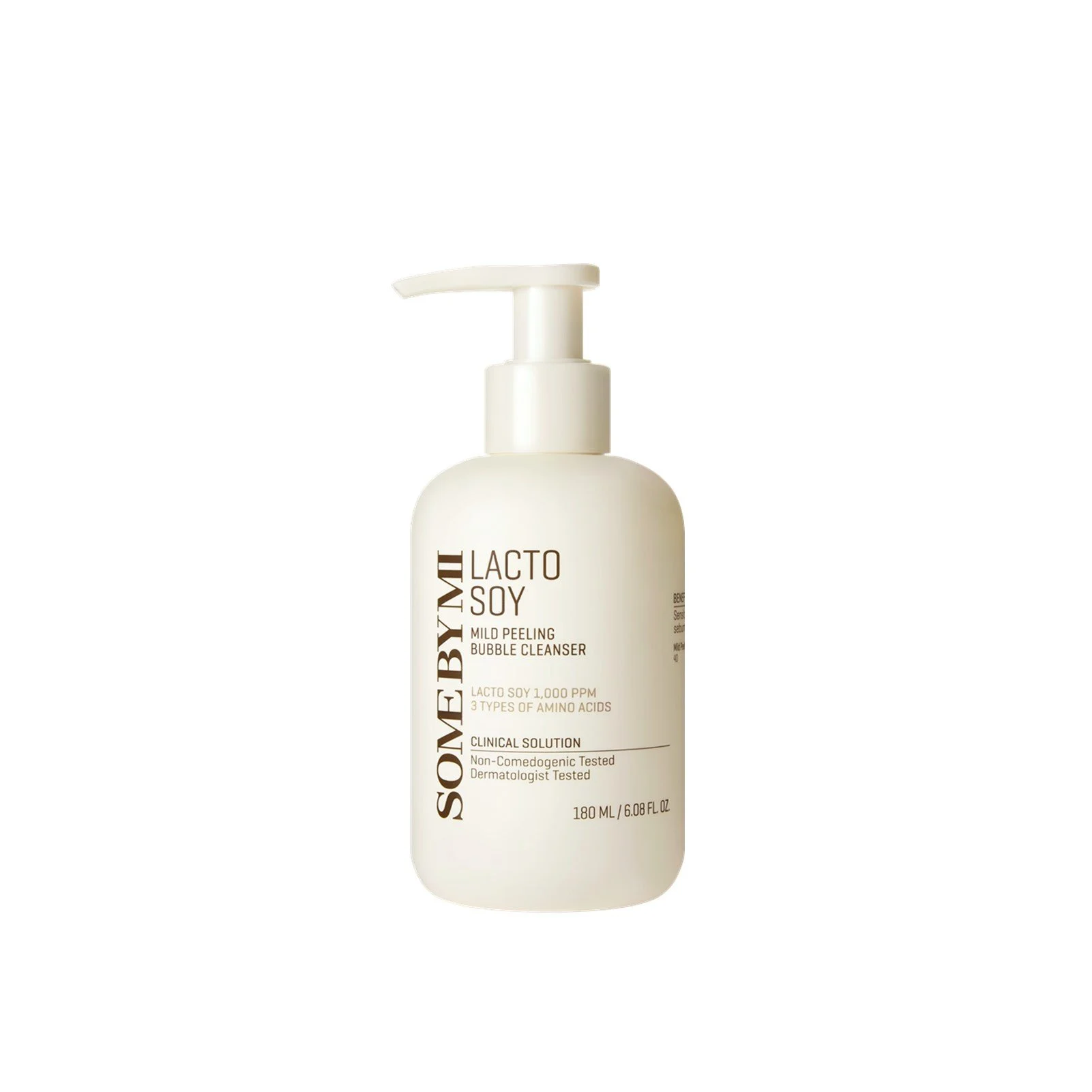 some-by-mi-lacto-soy-mild-peeling-bubble-cleanser-180ml SOME BY MI - Lactosoy Mild Bubble Peeling Cleanser, 180ml - Image 1