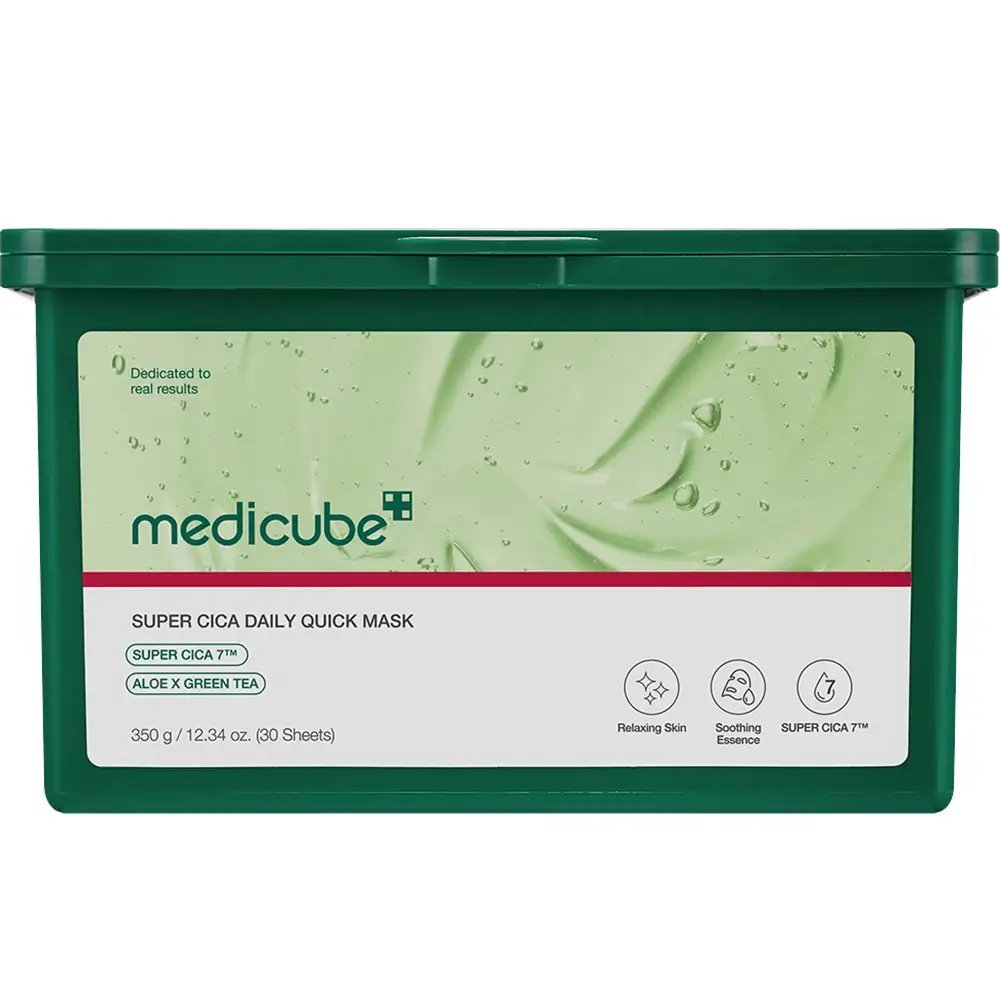 super-cica-daily-quick-masca-de-fata-set-hidratanta-cu-acid-hialuronic-30-buc_26745_1_1736427701 Medicube - Super Cica Daily Quick Mask, 30pcs - Image 1