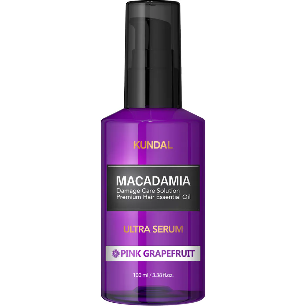 trtku740807_da7a1499 KUNDAL – Macadamia Hair Serum, Pink Grapefruit, 100ml - Image 1