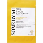 SOME BY MI - Yuja Niacin 30 Days Blemish Care Serum Mask, 25g, 1 piece